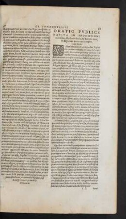 Oratio Publice Habita In Promotione cuiusdam Doctoris Iuris ...