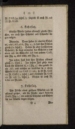 7. Lehrsatz.