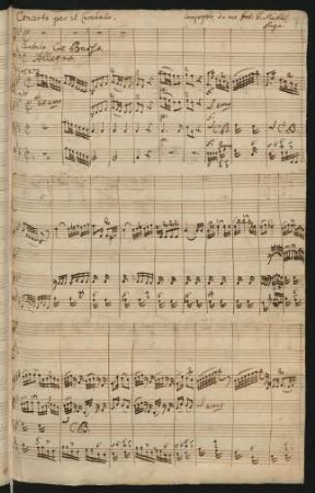 Konzerte; iSol: cemb; orch; B-Dur