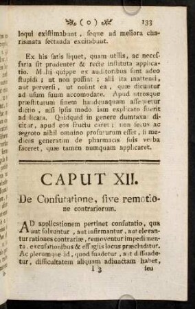 133-138, Caput XII