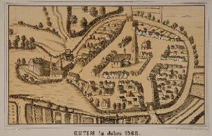 Eutin im Jahre 1580.