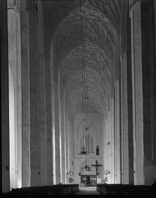 Danzig / Gdansk, Marienkirche, nördl. Seitenschiff