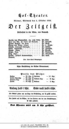 Der Zeitgeist
