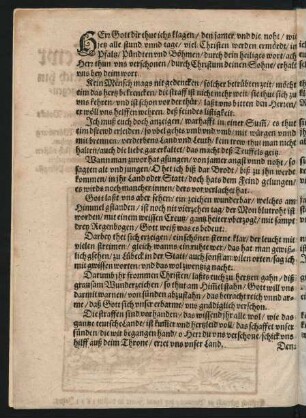 Herr Gott dir thue ichs klagen/ den jamer vnd die noht/