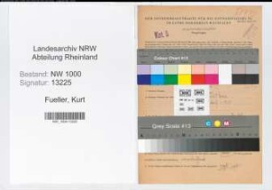 Entnazifizierung Kurt Fueller, geb. 18.01.1907 (Steuerberater)