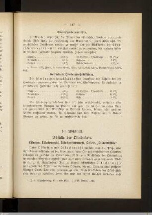 10. Abfälle der Ölindustrie