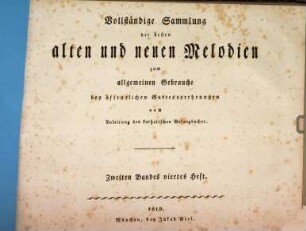 Vollständige Sammlung der besten alten und neuen Melodien zum allgemeinen Gebrauche bey öffentlichen Gottesverehrungen nach Anleitung des katholischen Gesangbuches, 2,4. [LXXXIV - XC]