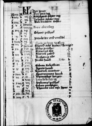 Bamberger Kalender
