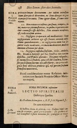 138-151, Hora II
