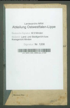 Sonstige: Diedrichs, Hermann: