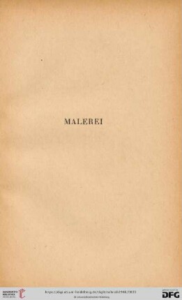 Malerei