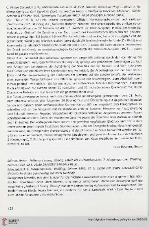 38: [Rezension von: Anton Leitner, Prüfung. Lösung. Übung. Latein als 2. Fremdsprache, 7. und 8. Jahrgangsstufe]