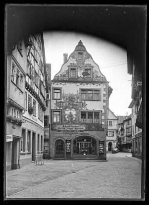 Brückengasse mit Götzelmann´schem Haus Richtung Marktplatz