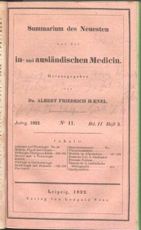 1. Juni 1832. No 11.