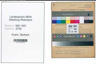 Entnazifizierung Gerhard Evers, geb. 04.04.1914 (Sparkassenangest.)