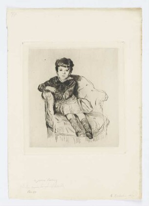 Bildnis Sohn des Ludovic Halévy