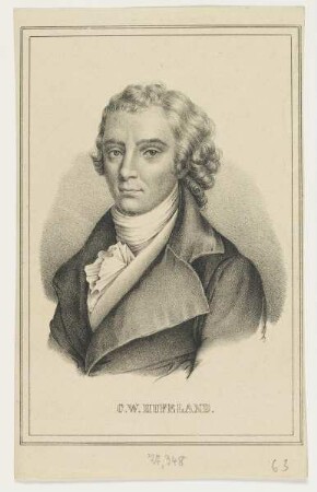 Bildnis des C. W. Hufeland