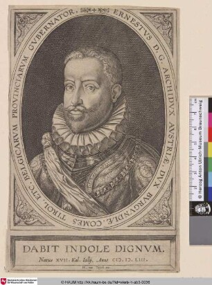 [Ernst, Erzherzog von Österreich; Ernest, Archduke of Austria]