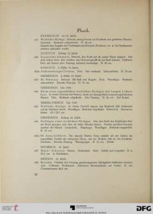 Plastik (Nr. 421-455)
