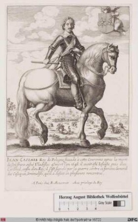 Bildnis Johann Kasimir (Jan Kazimierz), König von Polen (reg. 1648-68)