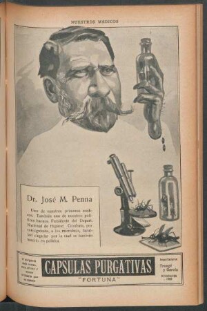 Dr. José M. Penna - [Dibujo] : Nuestros médicos
