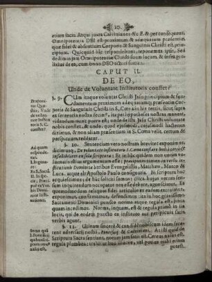 Caput II. De Eo, Unde de Voluntate Institutoris constet?