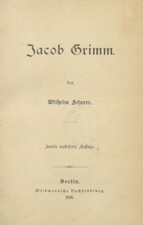 Jacob Grimm