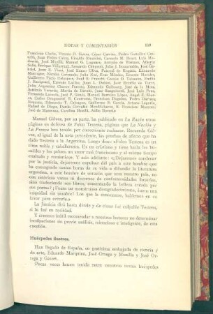 Huéspedes ilustres