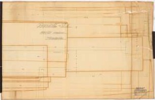 Reichsluftfahrtministerium, Berlin: Hauptgesims V1: Detail-Ansicht 1:1