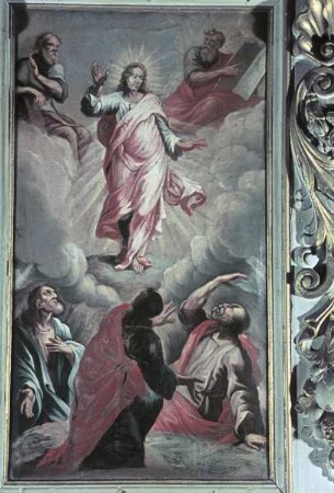 Typologische Darstellung von Szenen des Neuen Testaments — Verklärung Christi