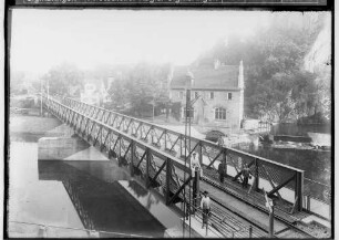 Eisenbahnbrücke über die Donau bei Sigmaringen; Malerarbeiten