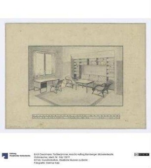 Tochterzimmer, Ansicht (Auftrag Bamberger)