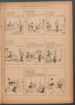 Paragüita y Miquelino. - [Cómic] : Las pruebas de Miquelino