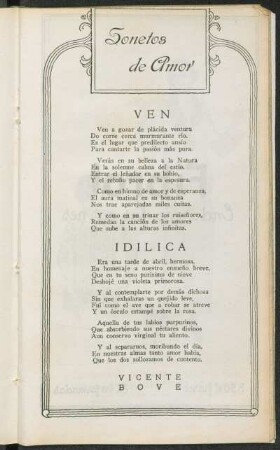 Sonetos de amor