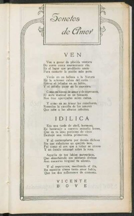Sonetos de amor