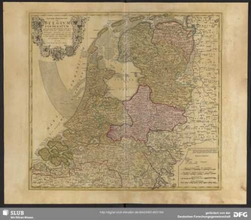 Septem Provinciae seu Belgium Foederatum quod genearliter Hollandia . . .