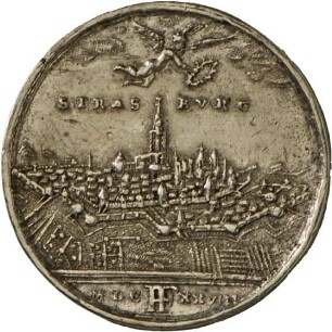 Medaille der Reichsstadt Straßburg, 1628