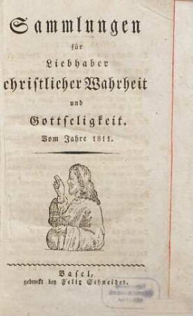 Sammlungen für Liebhaber christlicher Wahrheit und Gottseligkeit, 1811