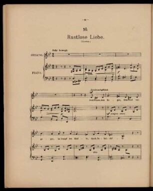 Rastlose Liebe (op. 17)