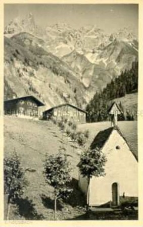 Ansicht von Einödsbach bei Oberstdorf
