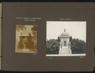 Mausoleum Baron Bleichröder, Berlin-Friedrichsfelde: Ansicht, Modell