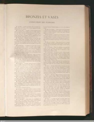Bronzes et vases