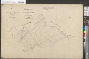 Sassendorf (Bad Sassendorf), Separation Sassendorf, Bl. 2 Brouillonkarte Flur 11, 2