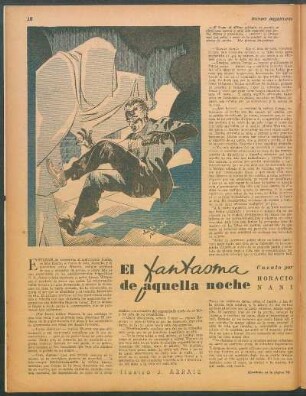 El fantasma de aquella noche : Cuento por Horacio Nani