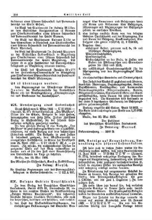 Besetzte Gebiete Deutschlands : [Amtlicher Teil]