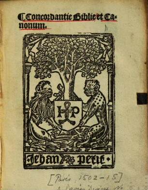 Concordantie Biblie & Canonum