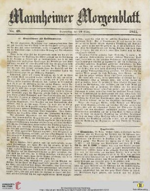 Mannheimer Morgenblatt
