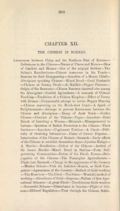 Chapter XII. The Chinese in Borneo