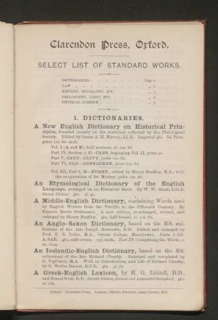 Clarendon Press, Orford