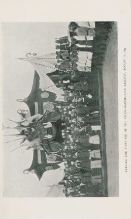 Cutting the first sod of the Trans-Manchurian Railway, August 28, 1897